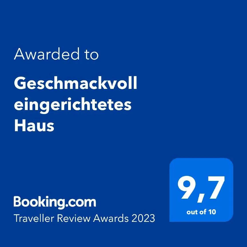 Holiday home Geschmackvoll Eingerichtetes Haus Villa Rauhenebrach
